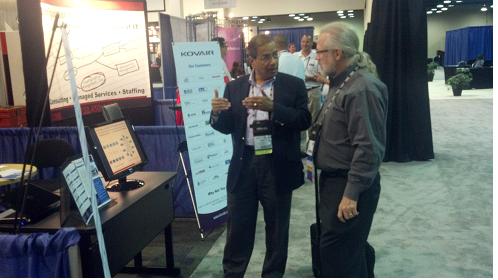 Bipin Shah with a Senior IBM Rational Staff Member