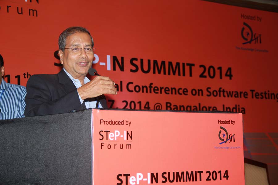 Bipin Shah at STeP-IN SUMMIT