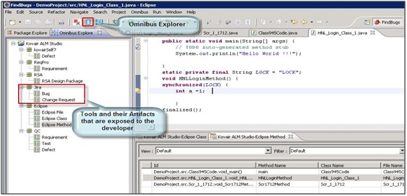 Tools Exposed through Omnibus Explorer