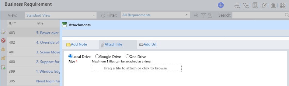 ALM Upload Multiple Attachments