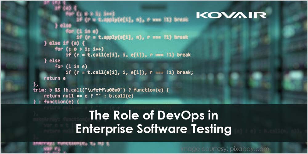 The Role of DevOps in Enterprise Software Testing
