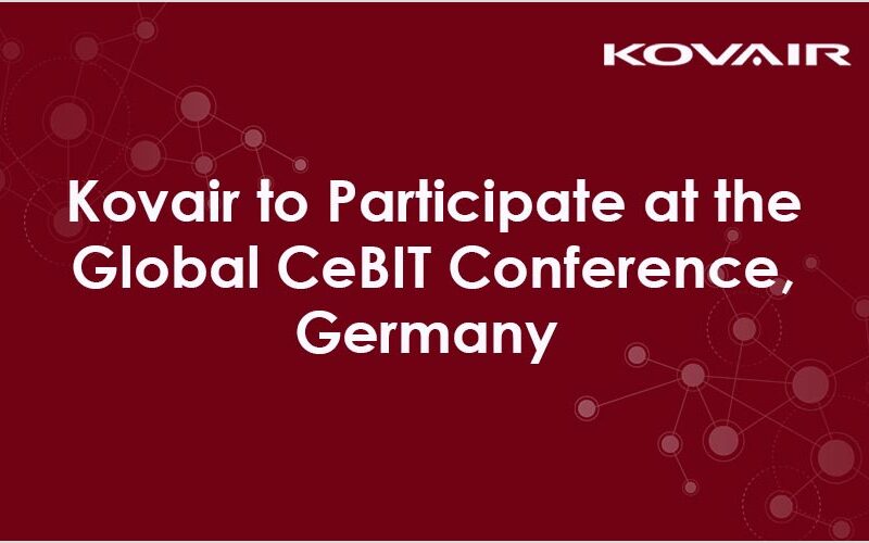 Kovair to Participate at the Global CeBIT Conference and Show at Hannover, Germany