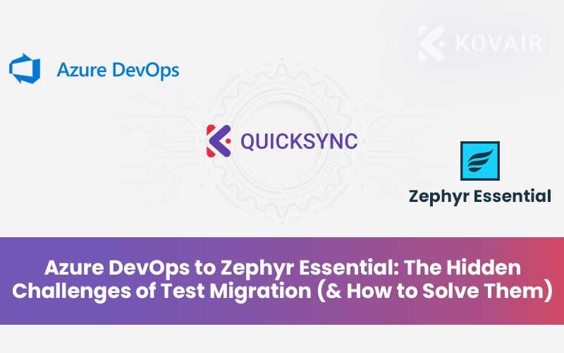 Azure DevOps to Zephyr Essential