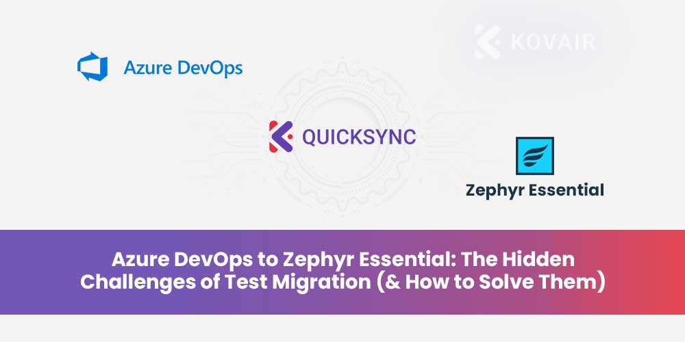 Azure DevOps to Zephyr Essential