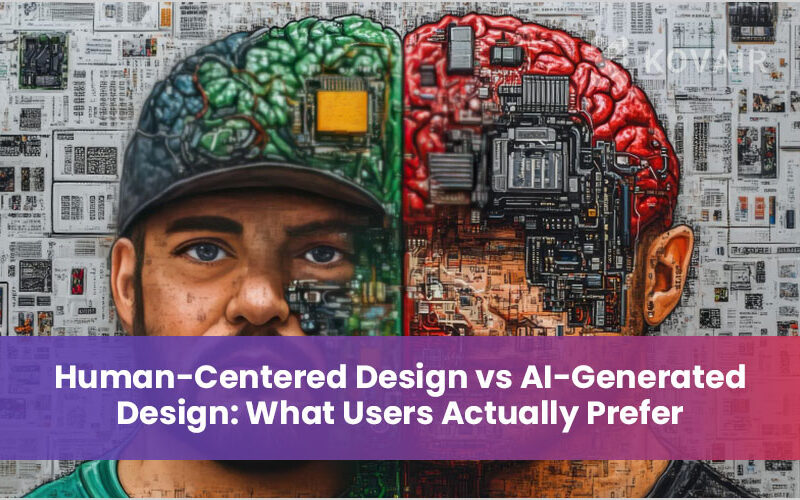 Human-Centered Design vs AI-Generated Design