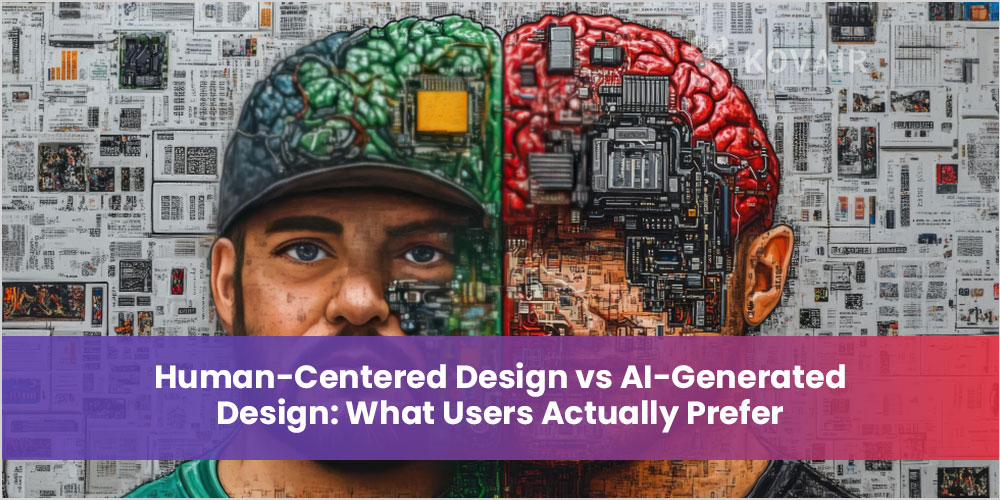 Human-Centered Design vs AI-Generated Design