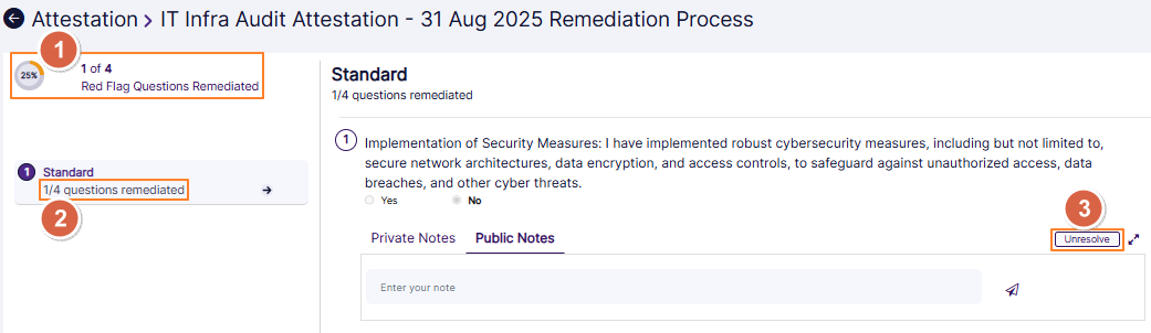 Unresolve button label