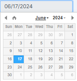 End Date filter
