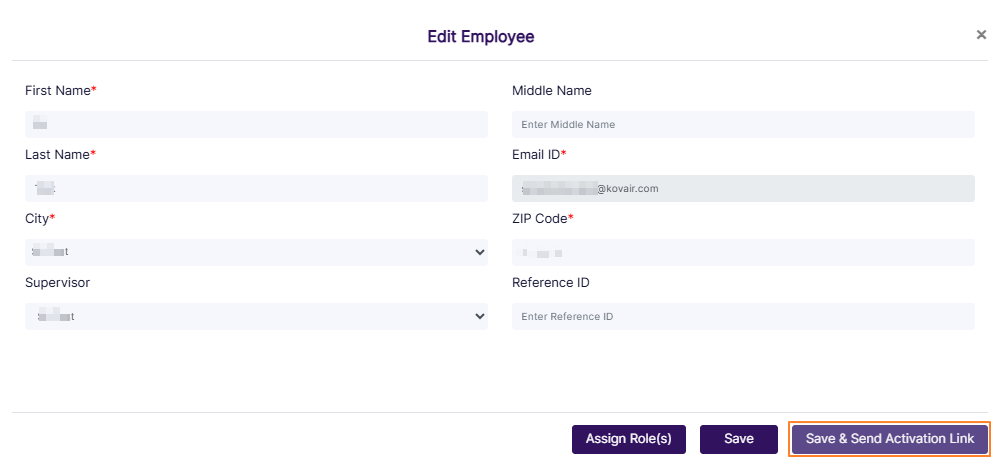Success notification of invite mail trigger