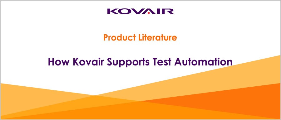 How Kovair Supports Test Automation